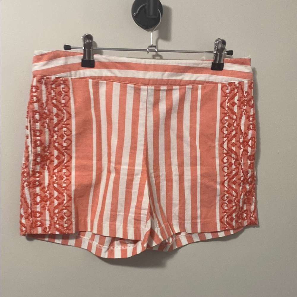 Tommy Hilfiger Orange Bermudas‎ Tailored Summer Cotton Shorts